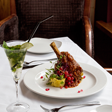 Lamb Shank Main Dish – Rose Indienne